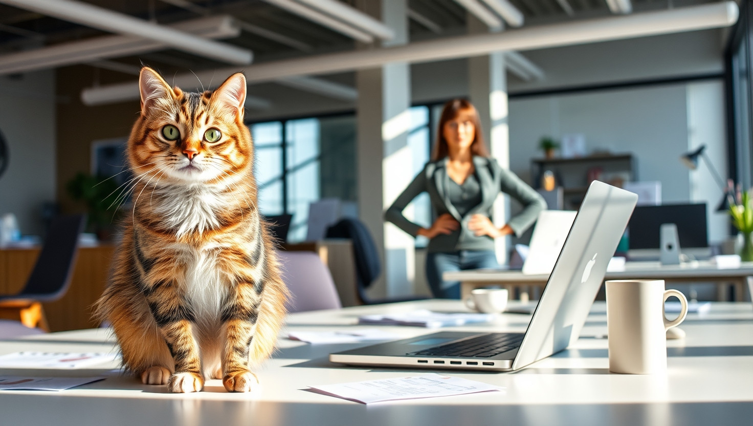 Colleagues Cat on My Desk: AITA for Setting Boundaries at Work?