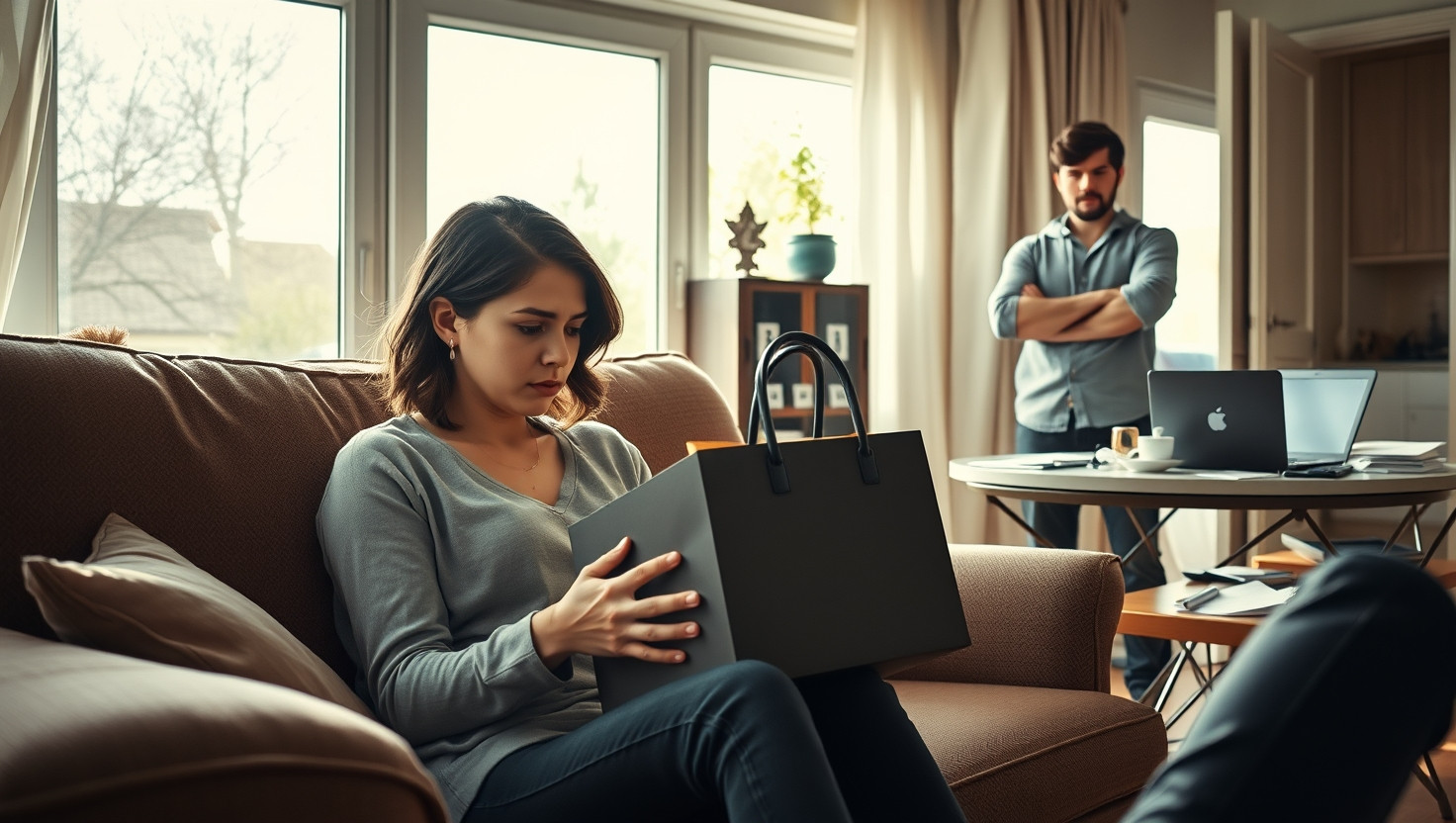 Regretting Impulse Designer Bag Purchase Causing Financial Stress: AITA?