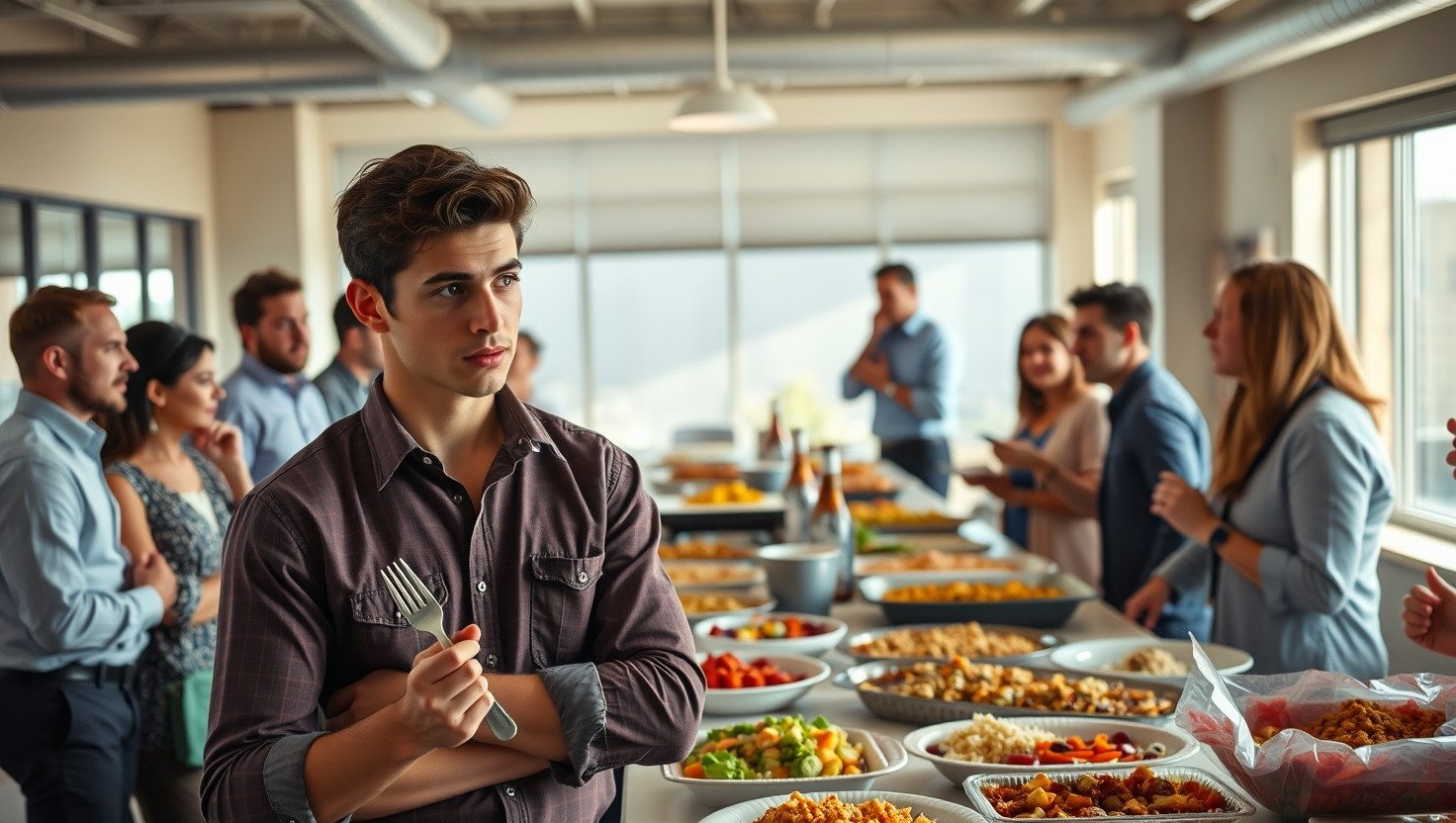 Potluck Drama at Work: AITA for Only Eating My Own Dishes Due to Allergies?