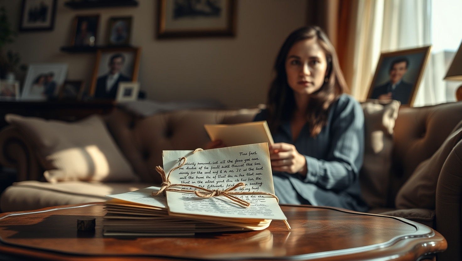 Should I Share My Late Fathers Letters with My Estranged Sister?