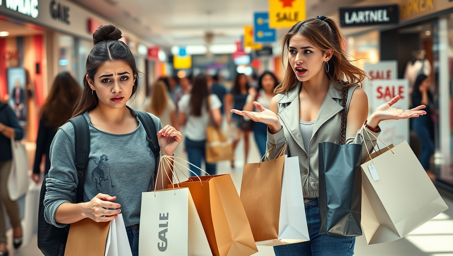 Dealing with a Friends Splurging: Splitting Shopping Costs Fairly