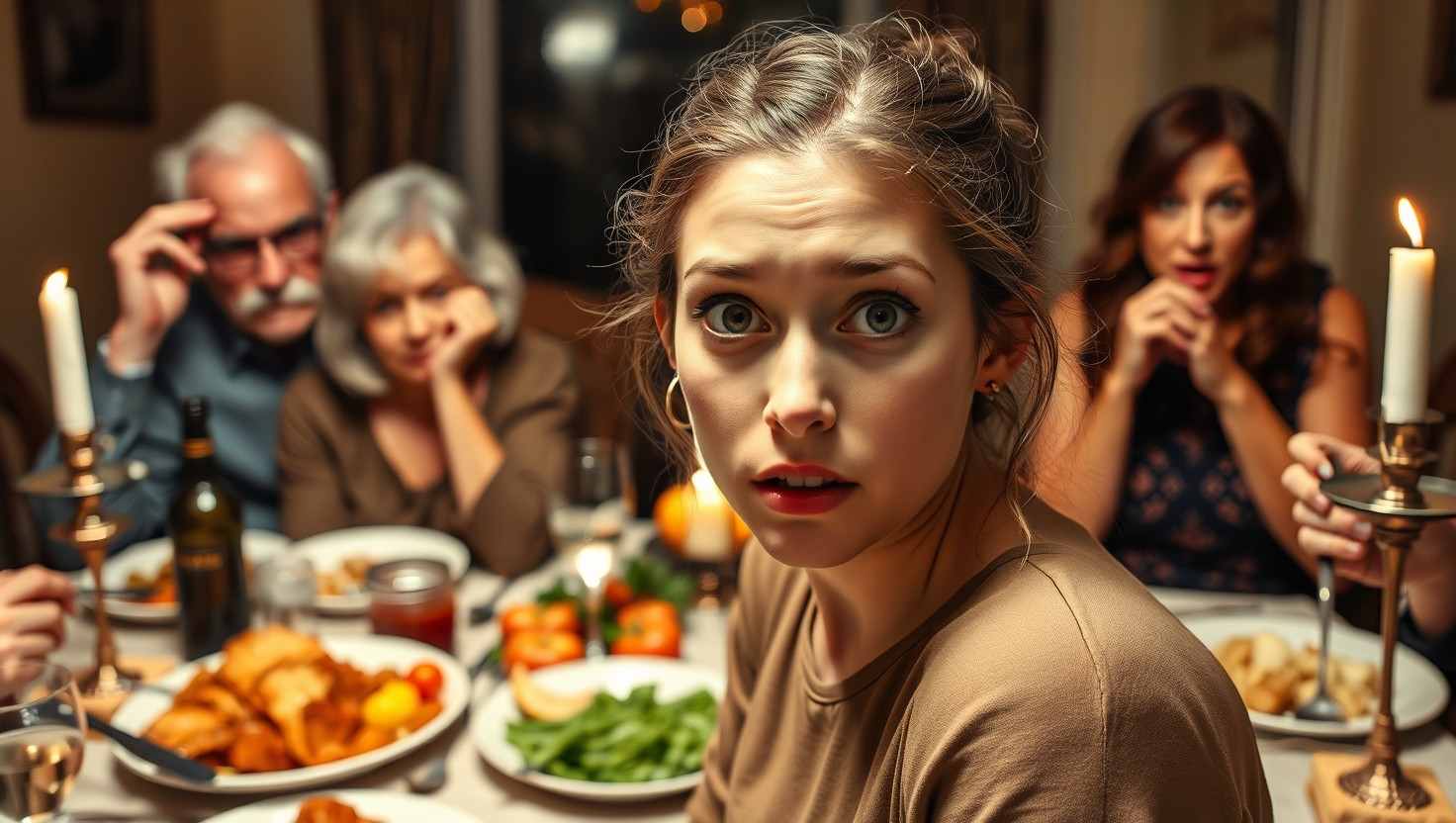 Family Secret Unleashed: A Thanksgiving Dinner Confession