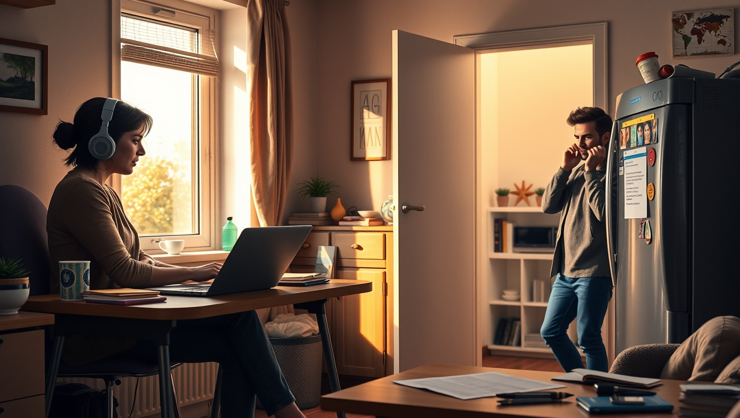 Setting Noise Rules at Home: AITA for Expecting Peace and Quiet During Work Hours?