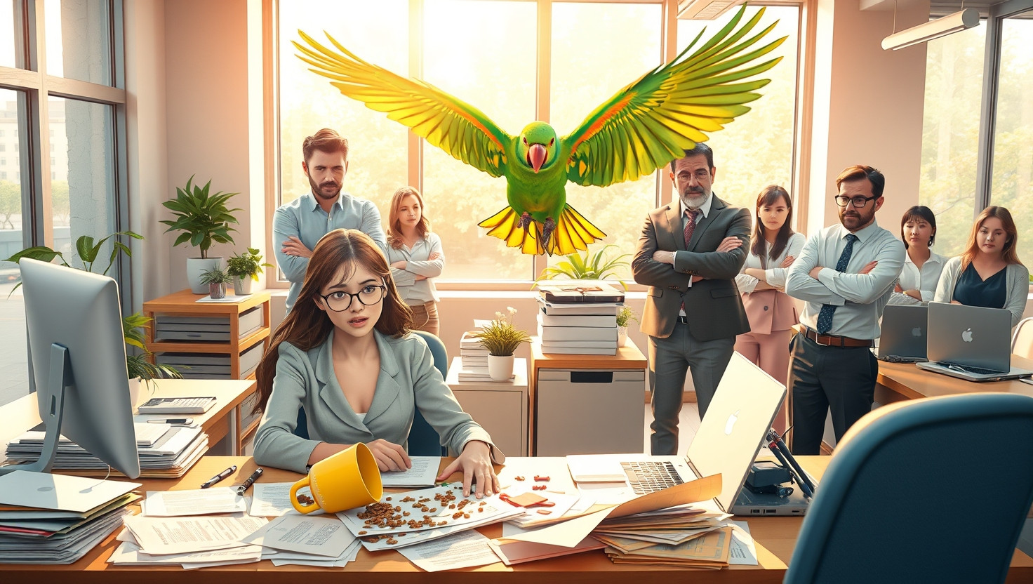 Banning Emotional Support Parrot From Pet-Friendly Workplace: AITA?