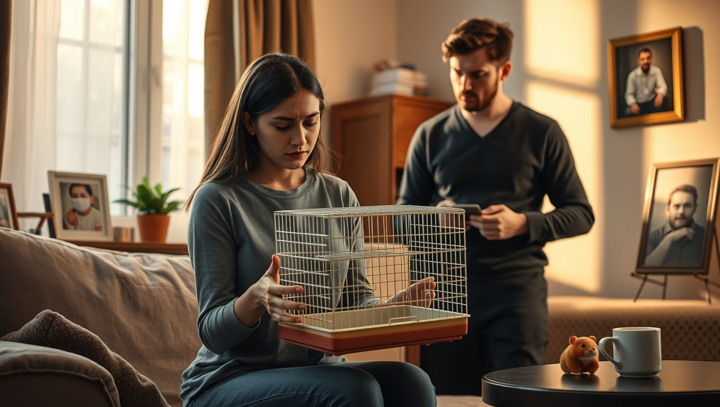 AITA for rehoming my partners cherished hamster due to health concerns?