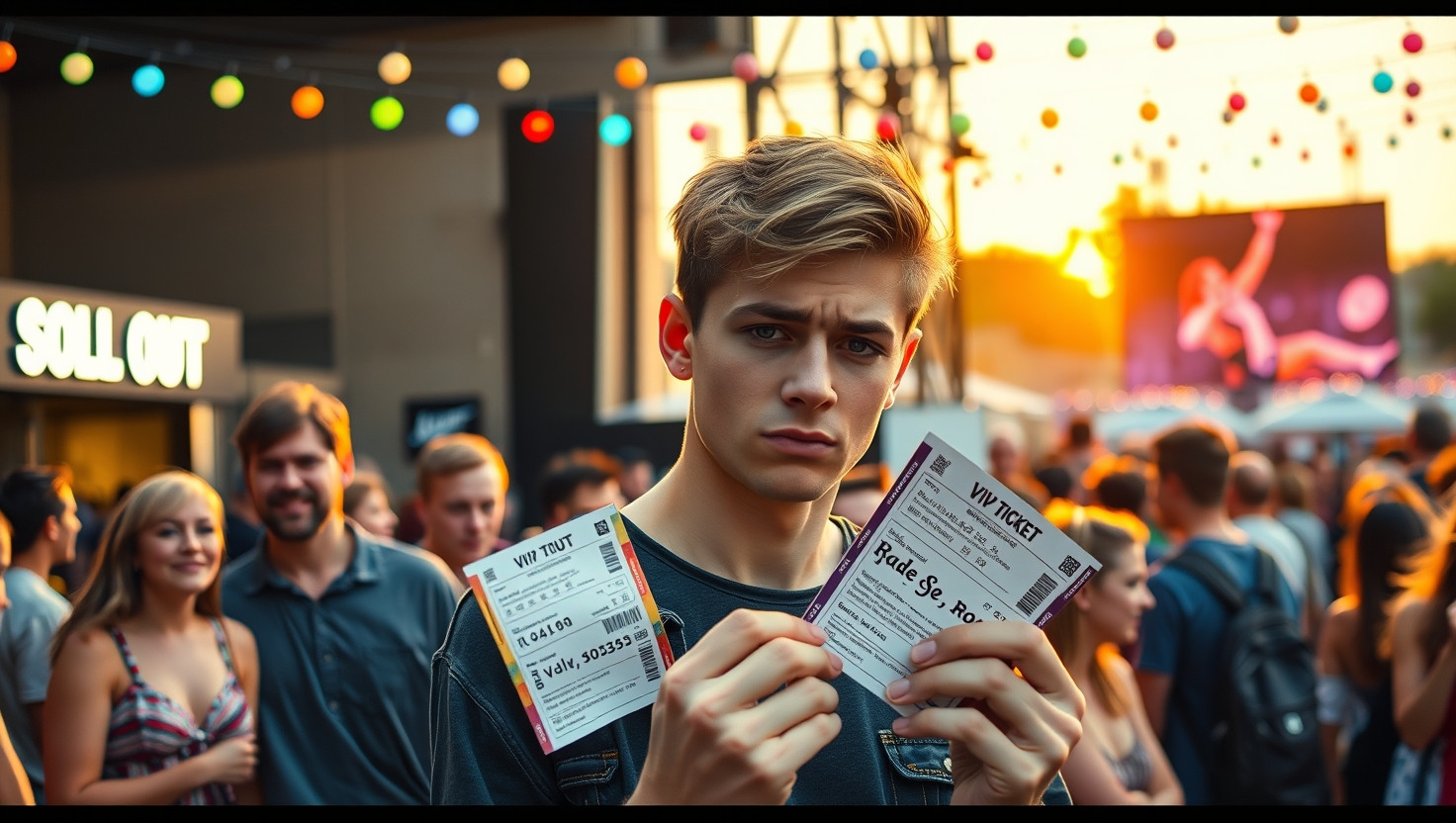 Regretting splurging on VIP concert tickets - AITA for struggling to pay rent now?