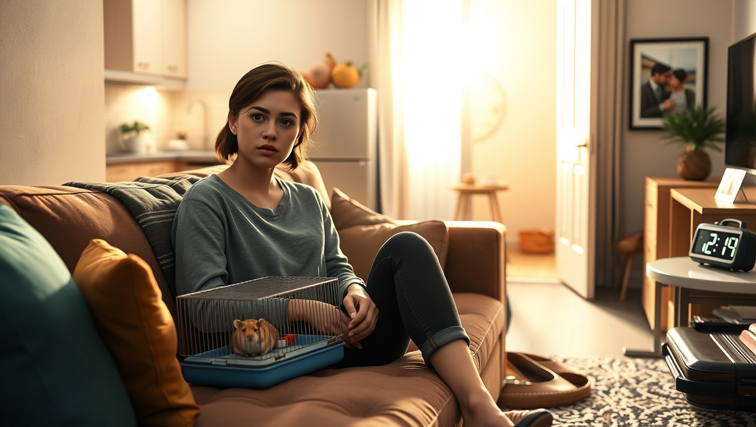 AITA for Suggesting Airbnb for Parents During Visit Instead of Moving Out with Hamster?