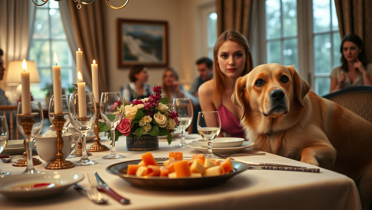 Friends Misbehaving Dog Ruins Dinner Party: WIBTA for Banning Him?