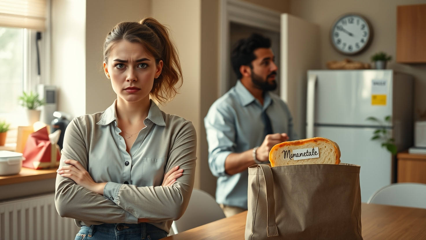 Caught Red-Handed: Confronting Coworker for Lunch Theft at Work