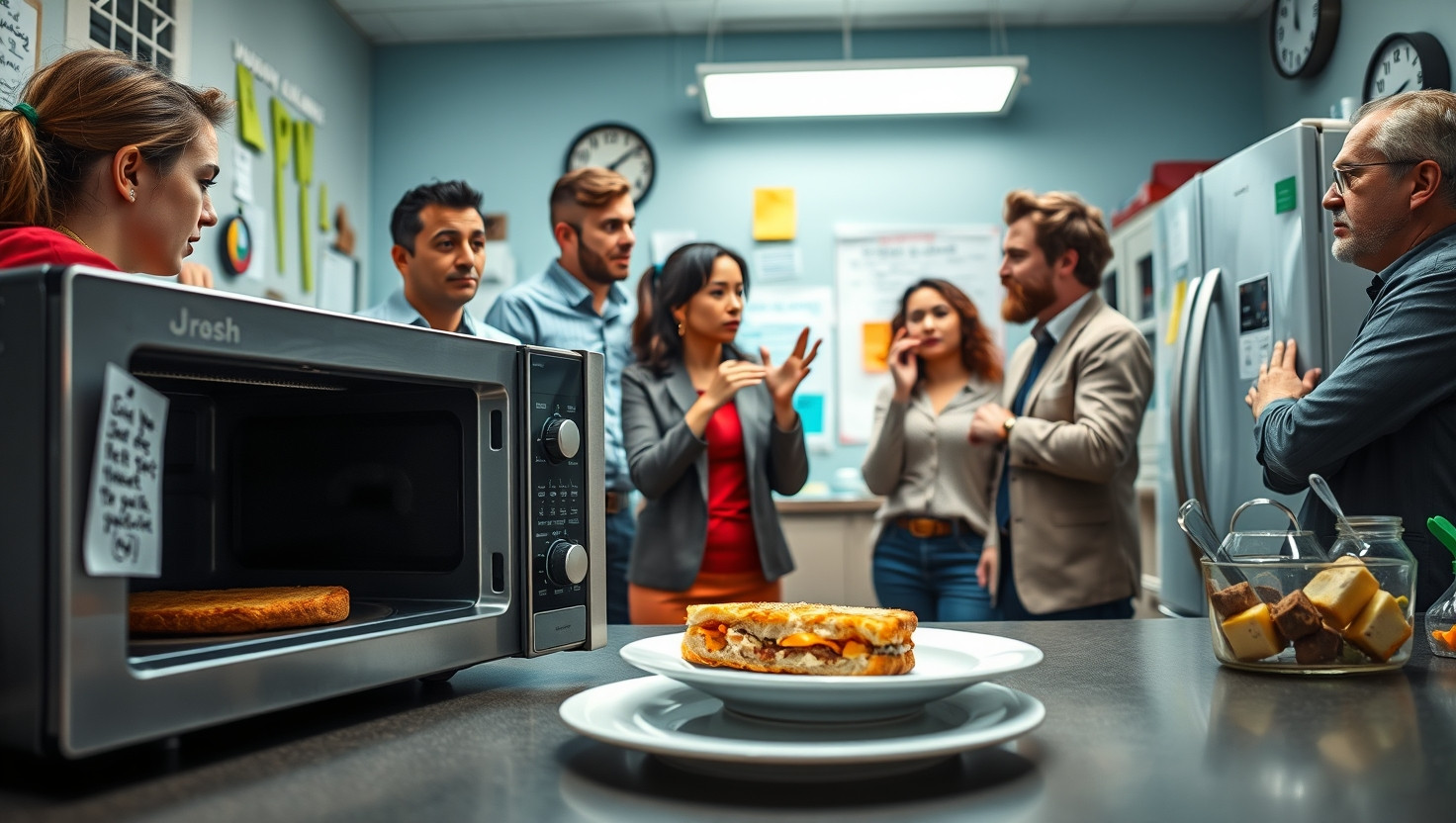 Should I Ban Microwaves at Work Due to Lunch Theft Issues?