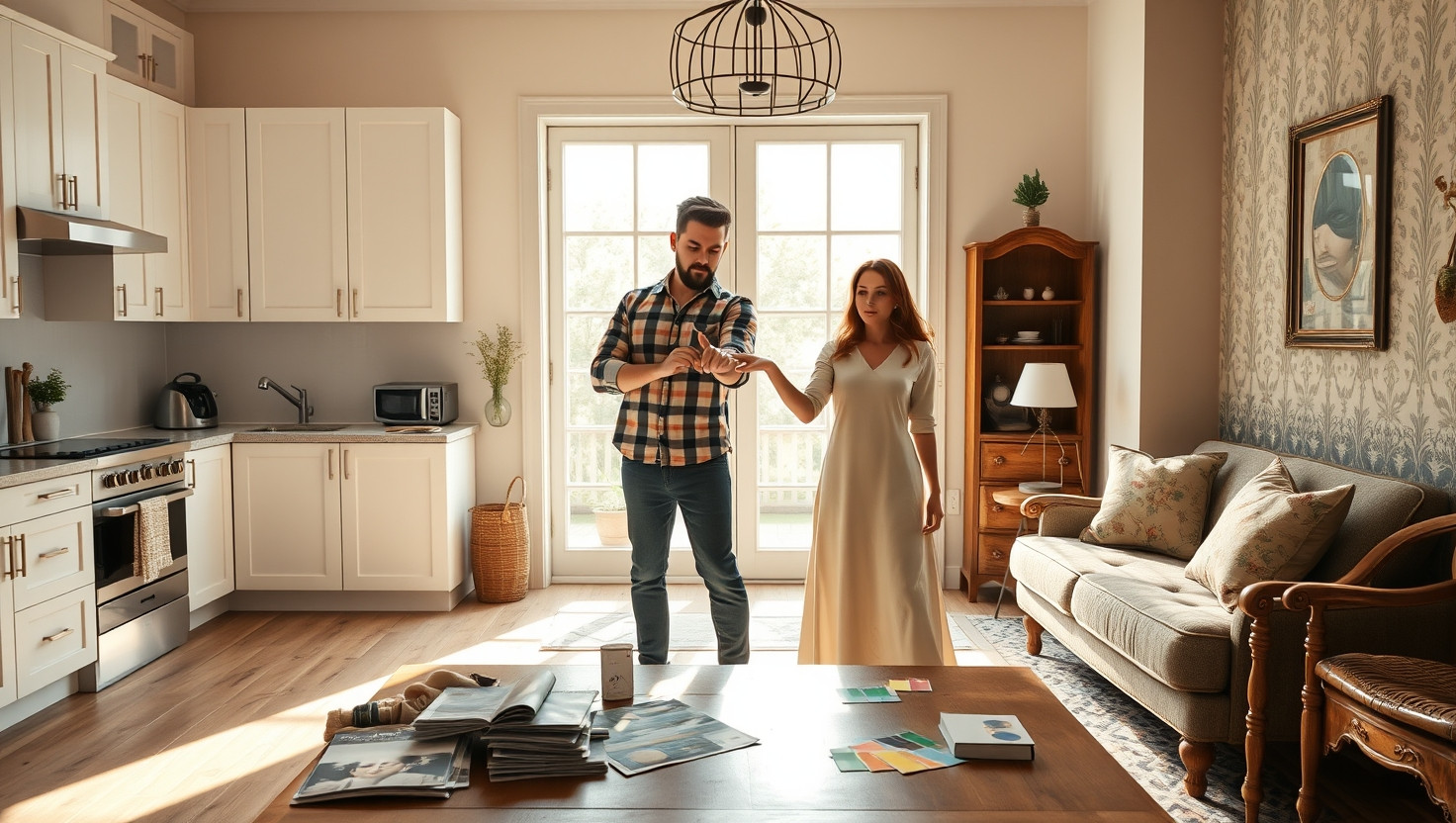 Conflicted over Home Renovations: Am I the Jerk for Rejecting My Partners Ideas?