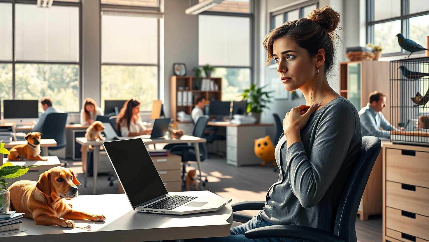 Balancing Pet-Friendly Office Culture with Coworkers Severe Allergies: AITA?