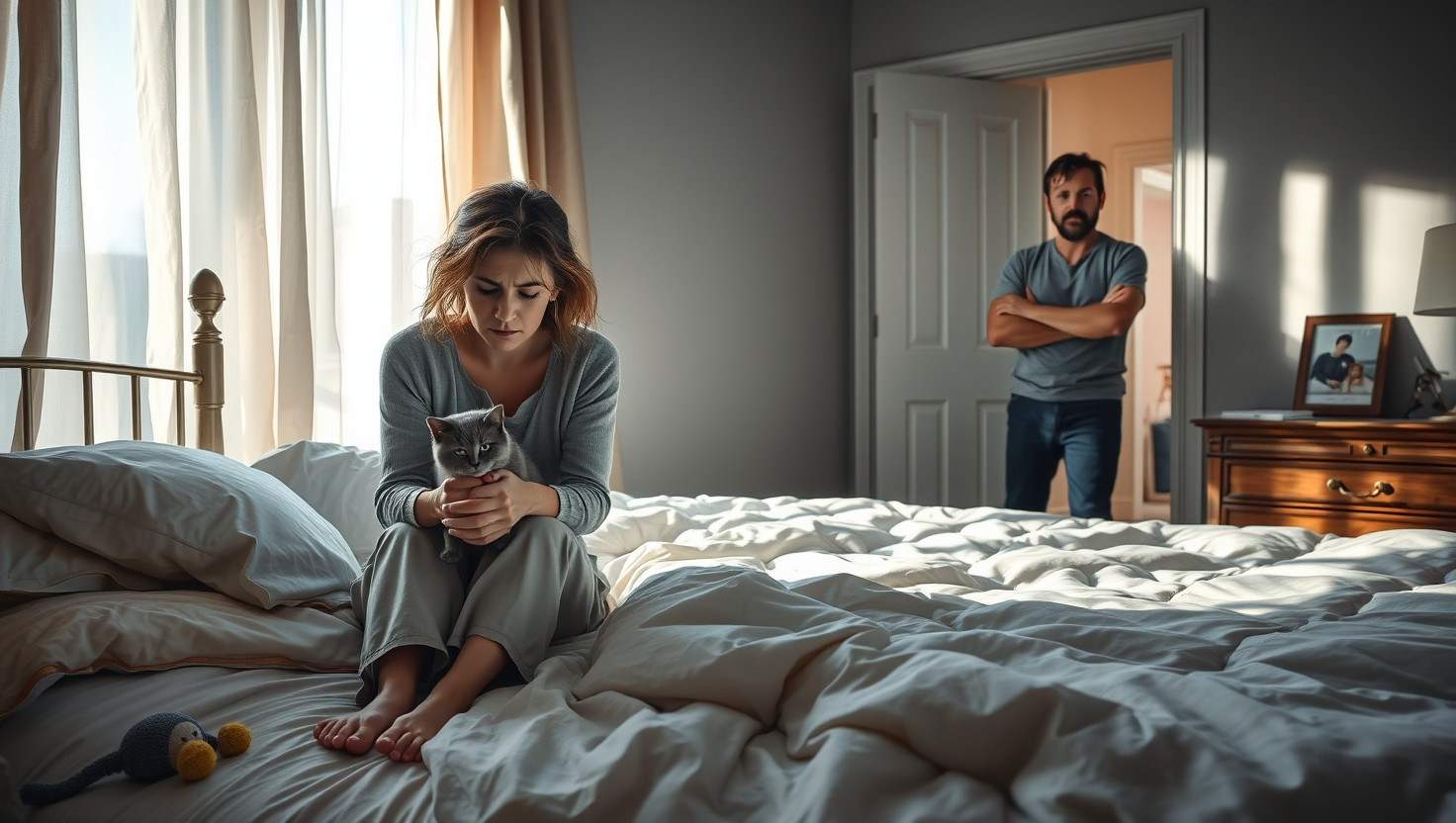 Am I Wrong for Banning My Partners Cat from Our Bed After a Fight?