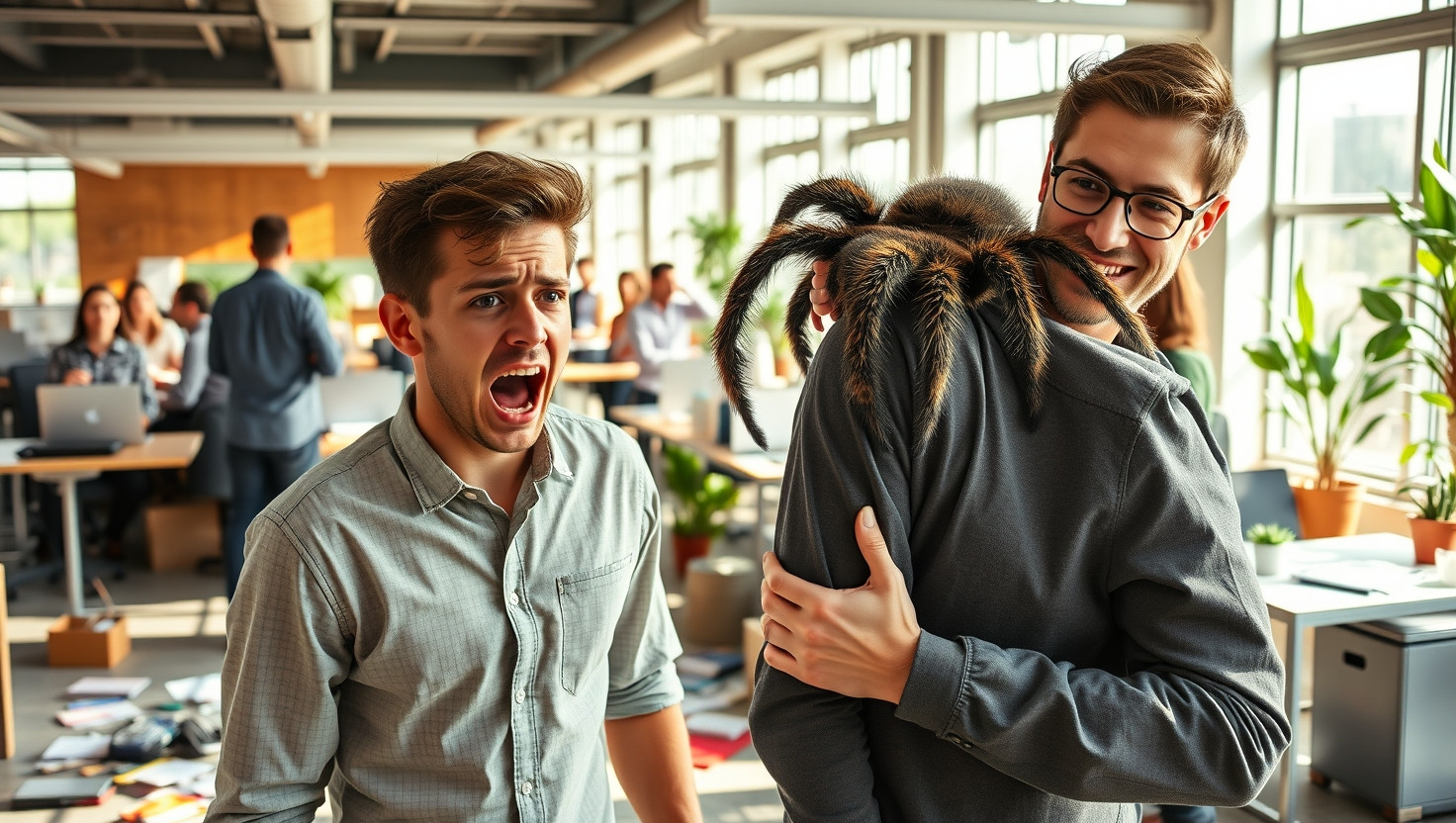 Should I Report My Coworkers Unauthorized Emotional Support Tarantula At Work?
