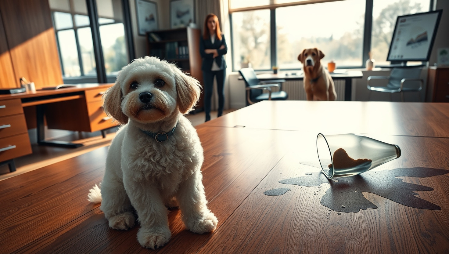 Colleagues Dog Ruins My Furniture: AITA for Refusing to Pay for Grooming Costs?