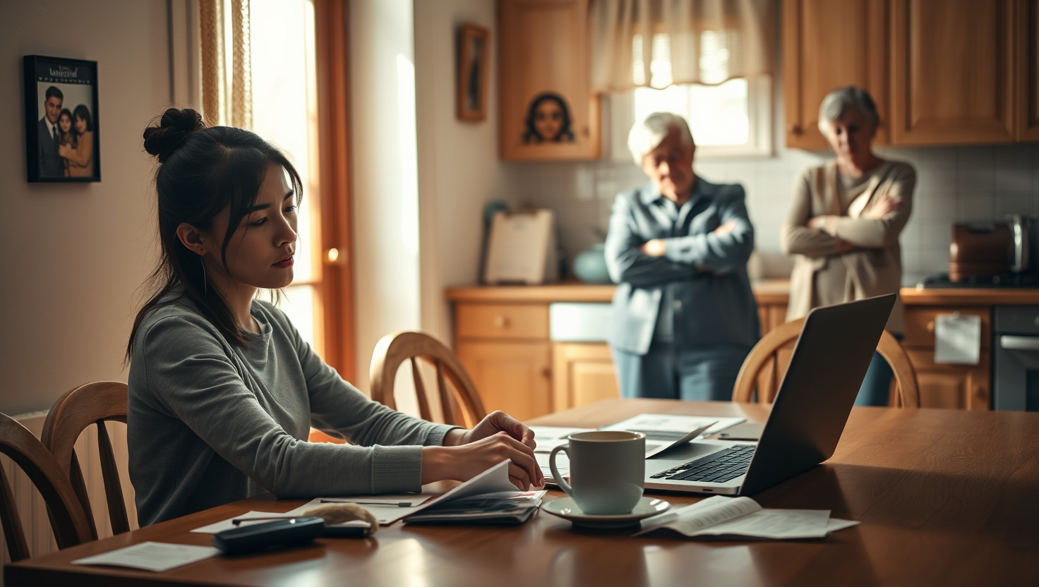 Debating Contributing to Family Bills: Am I the Jerk or Just Struggling?