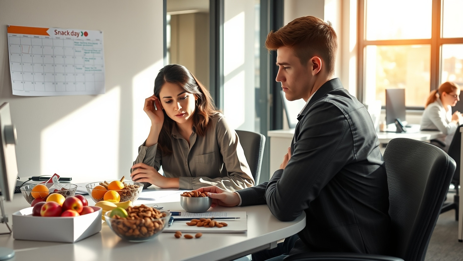 Am I Wrong for Setting Boundaries on Office Snack Sharing with Needy Coworker?