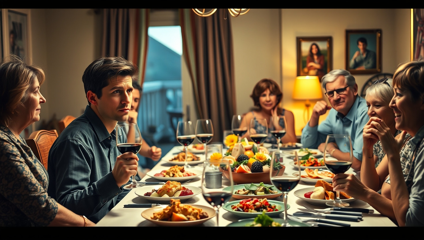 Choosing Self-Care Over Conflict: Should I Skip Family Dinner Due to Political Disagreements?