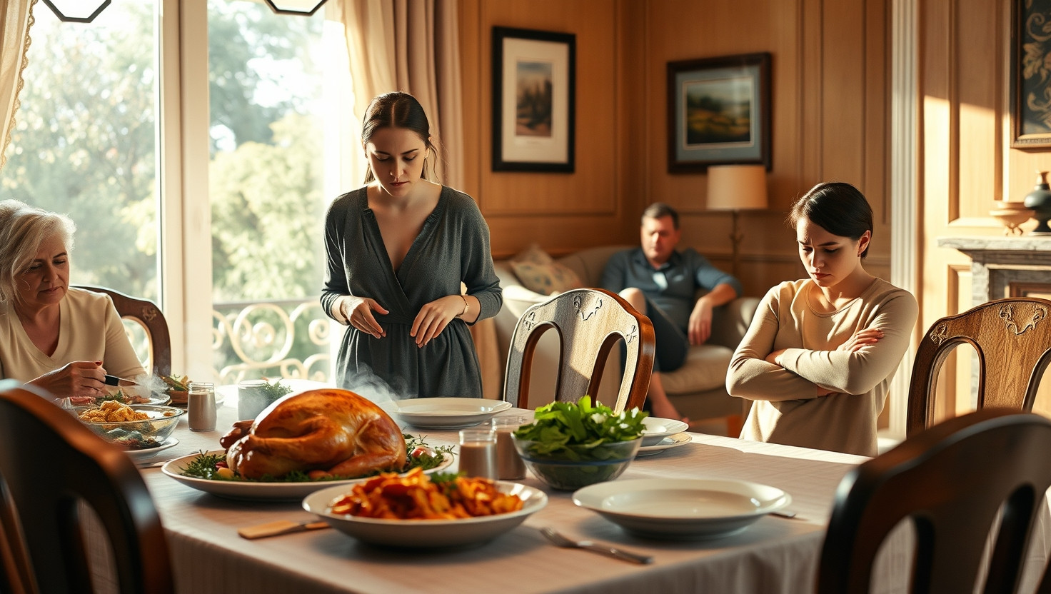 Family Dinner Drama: AITA for Serving Turkey to My Vegan Sister?