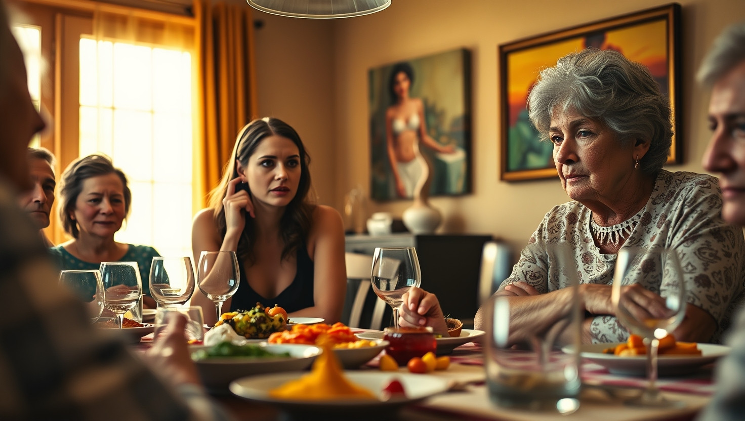 Confronting Aunt Karen: AITA for defending my career choice at the family dinner?