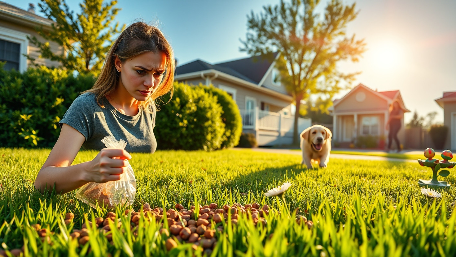 Neighbors Dog Keeps Making a Mess on My Lawn - Would I Be Wrong to Refuse Clean-up Duty?