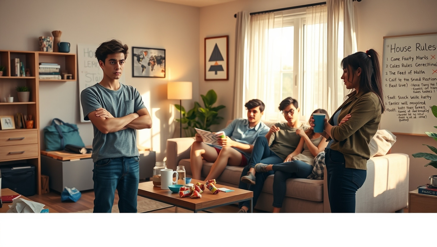 Enforcing House Rules with New Roommates Sparks Conflict: AITA?