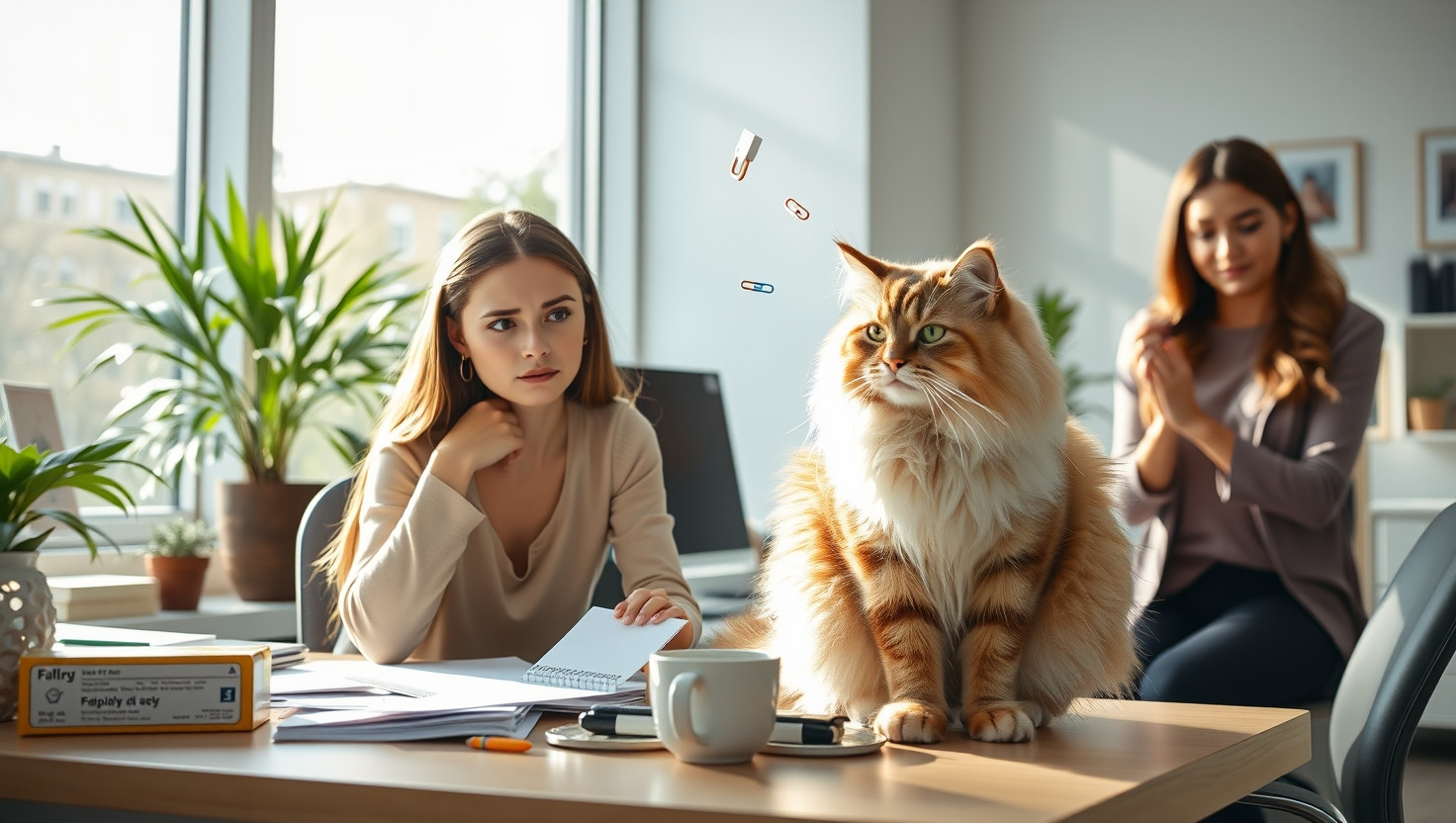Should I Insist on Coworker Leaving Shedding Cat Out of Pet-Allergic Office?