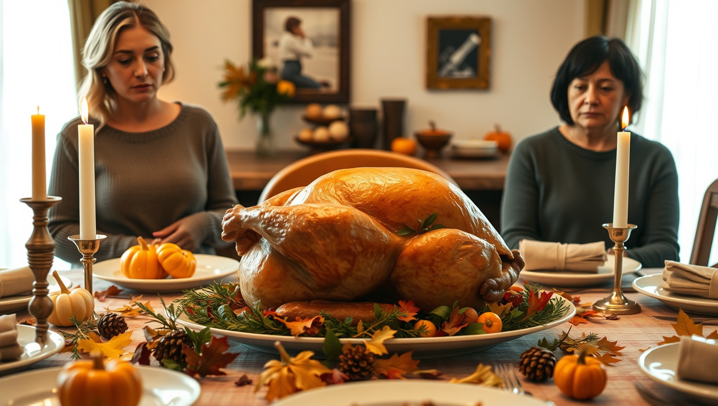 Debating Whether to Share Husbands Secret Turkey Recipe with Vegan Sister at Thanksgiving