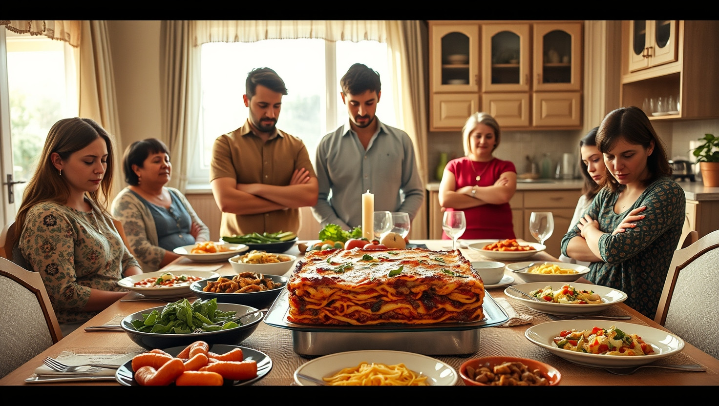 Family Drama: Vegan son refuses to cook meat for meat-loving family