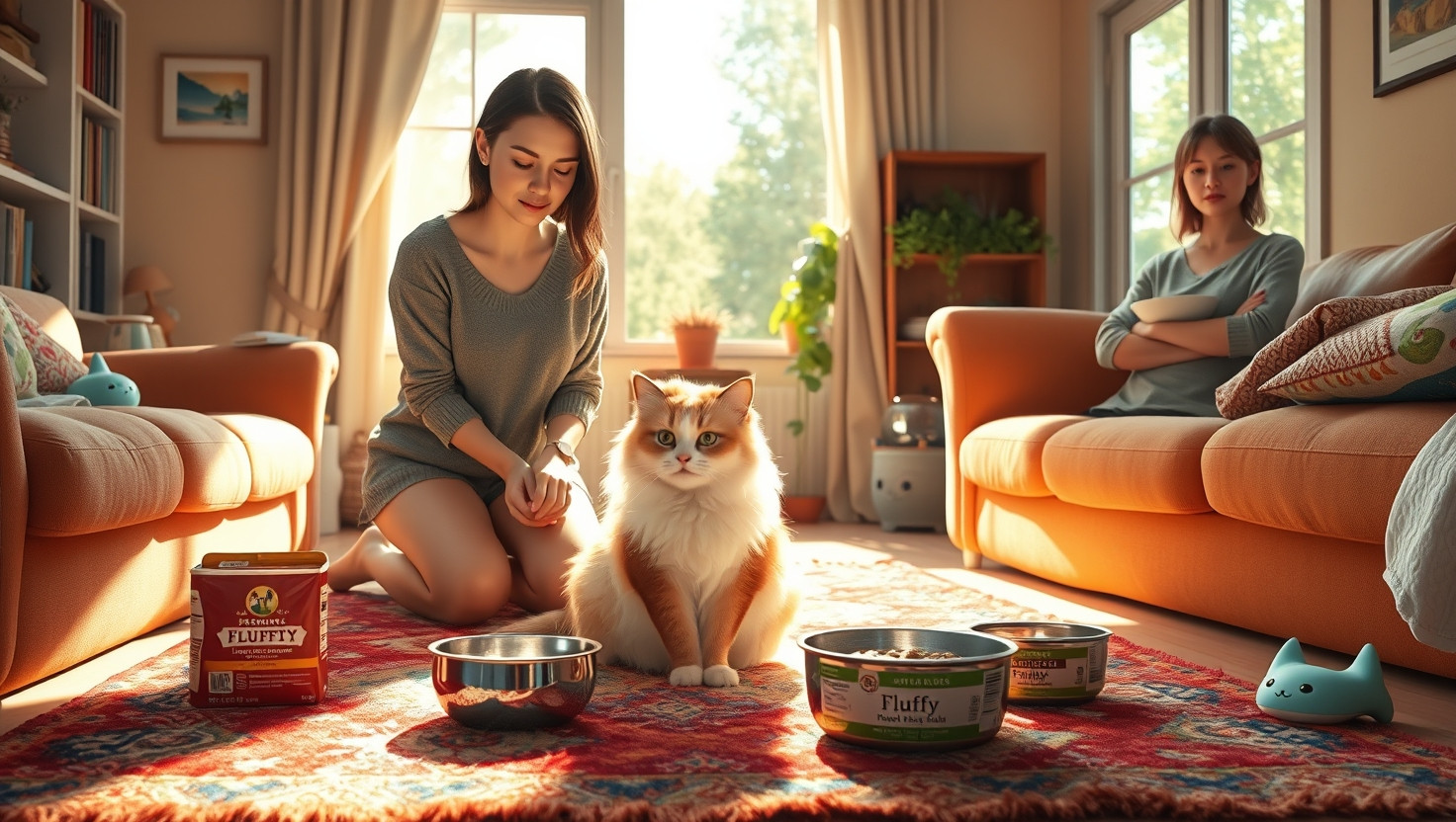 Neighbors Cats Special Diet Causes Tension with Pet-Sitting Roommate