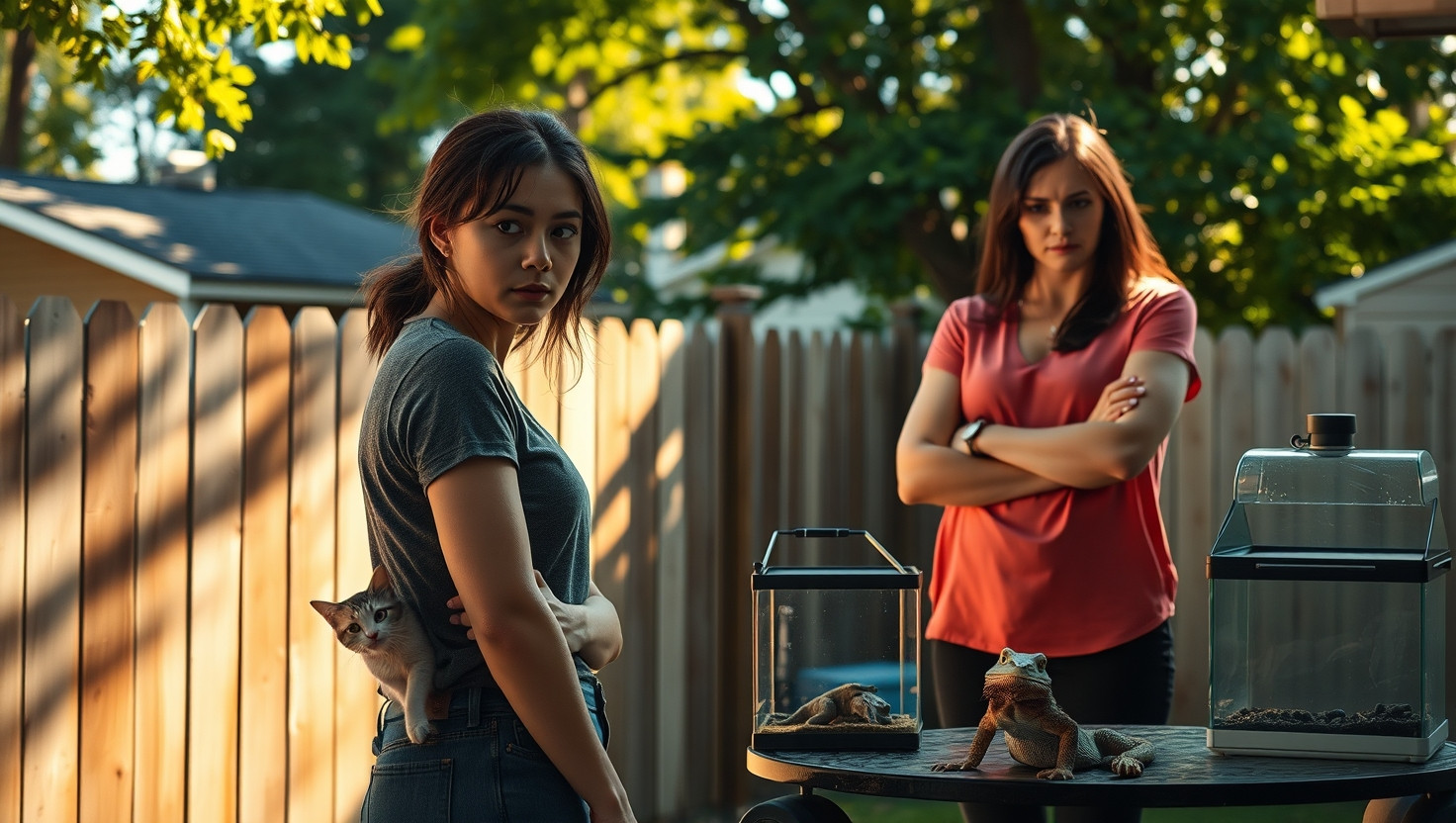 Neighbors Request to Care for Aggressive Pet Lizard Sparks Dispute: AITA?