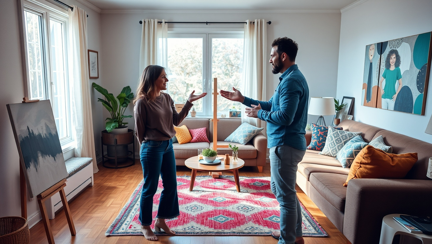 Struggling to Compromise on Home Decor with Partner: Should I Refuse Their Style?