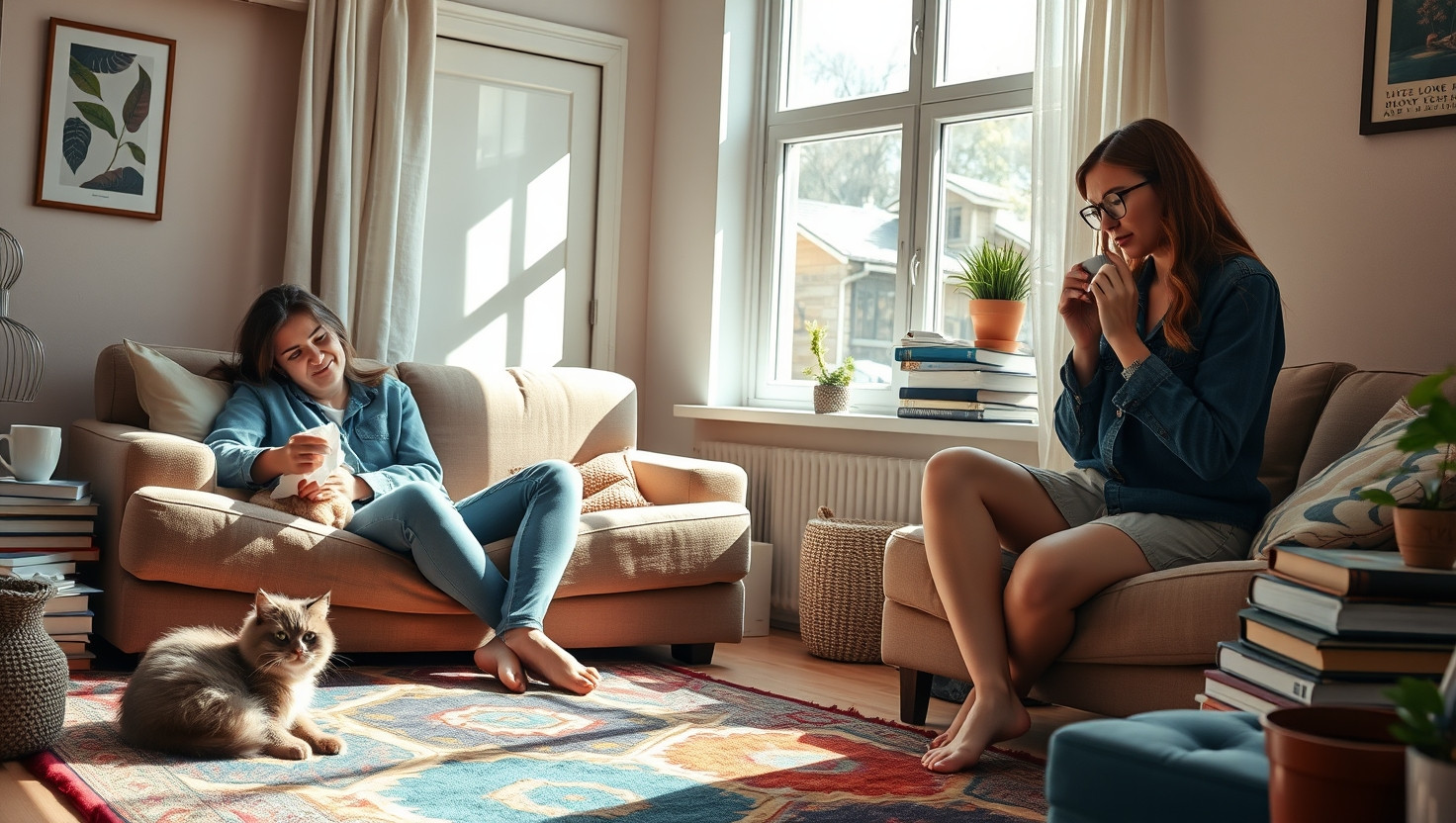 Roommate Allergic to Cat: AITA for Choosing My Feline Friend Over Her Health?