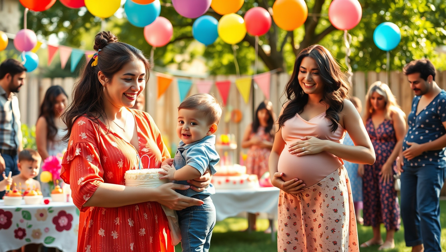 Deciding Whether to Invite Pregnant Sister to Babys 1st Birthday: A Dilemma