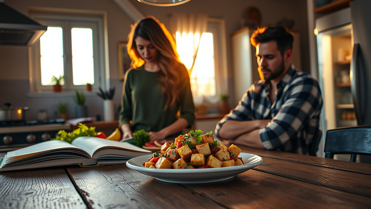 Switching to Vegan Meals for Partner: AITA After Snide Meat Dish Comment?