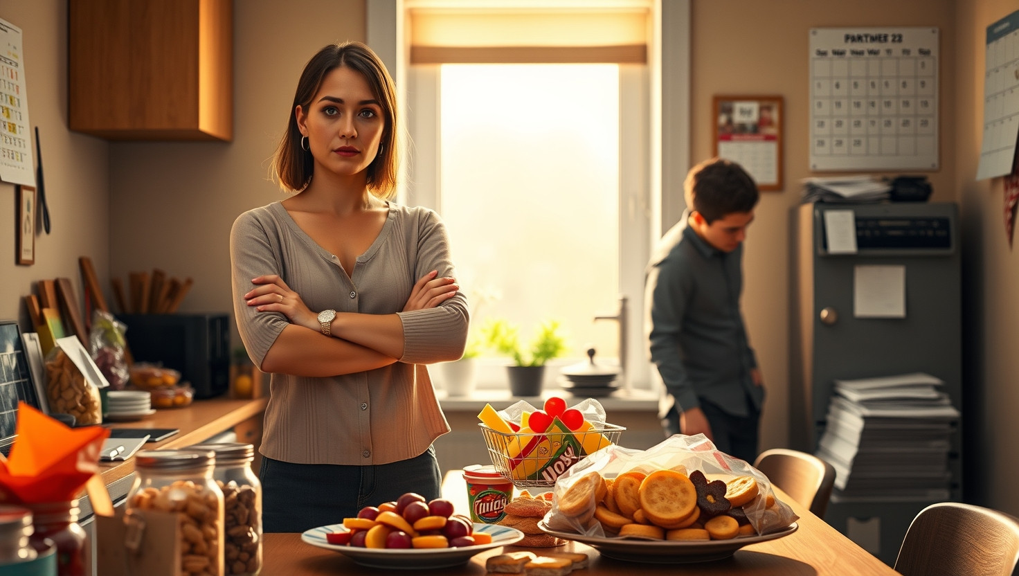 Office Snack Drama: Am I Wrong for Setting Boundaries with a Snack-Hogging Coworker?