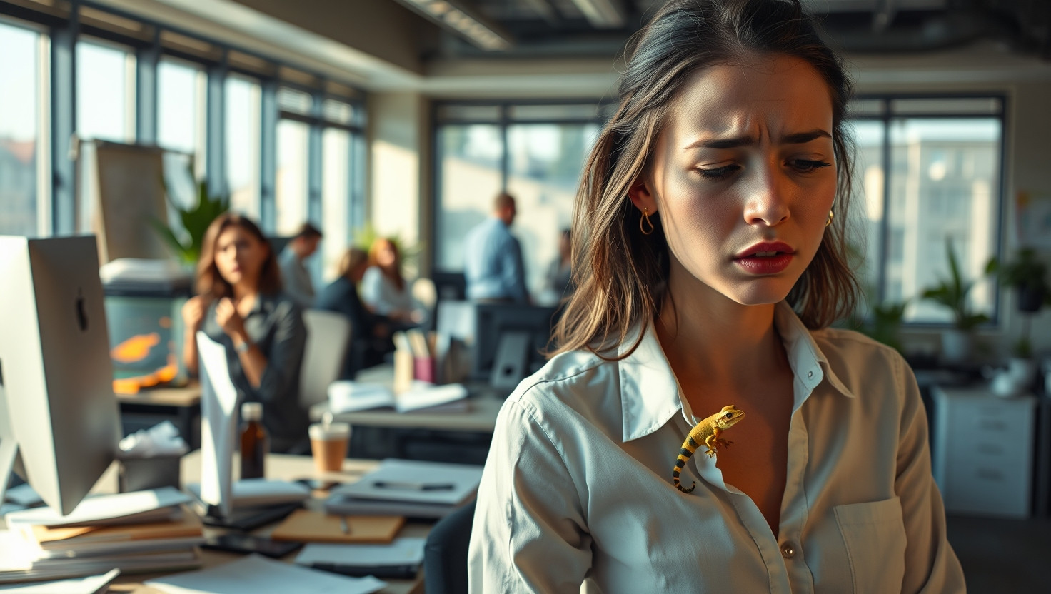 Dealing with Allergies: Setting Boundaries for Emotional Support Gecko at Work