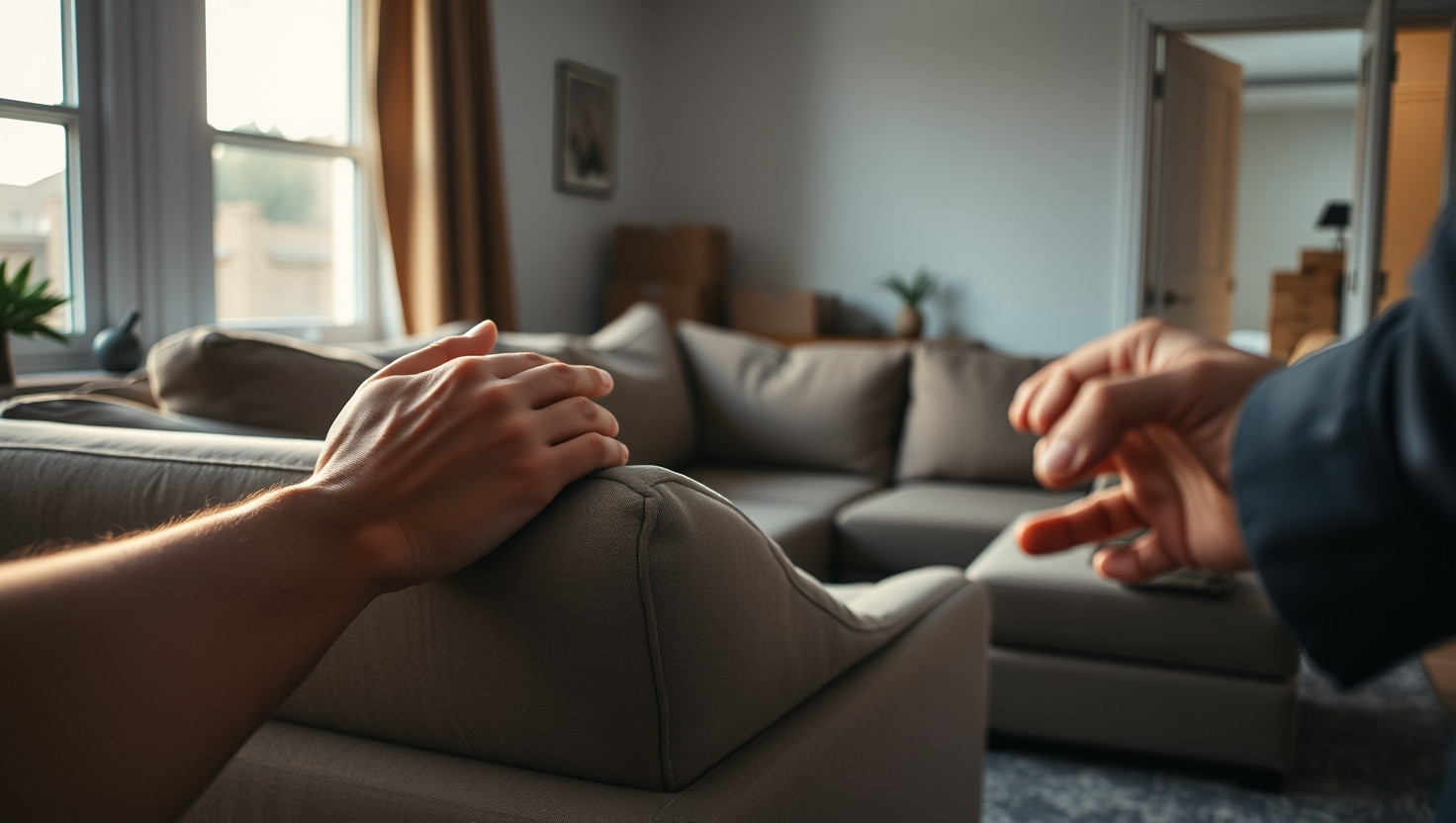 Roommate buys new sofa without telling me - Am I wrong for refusing to help move it?