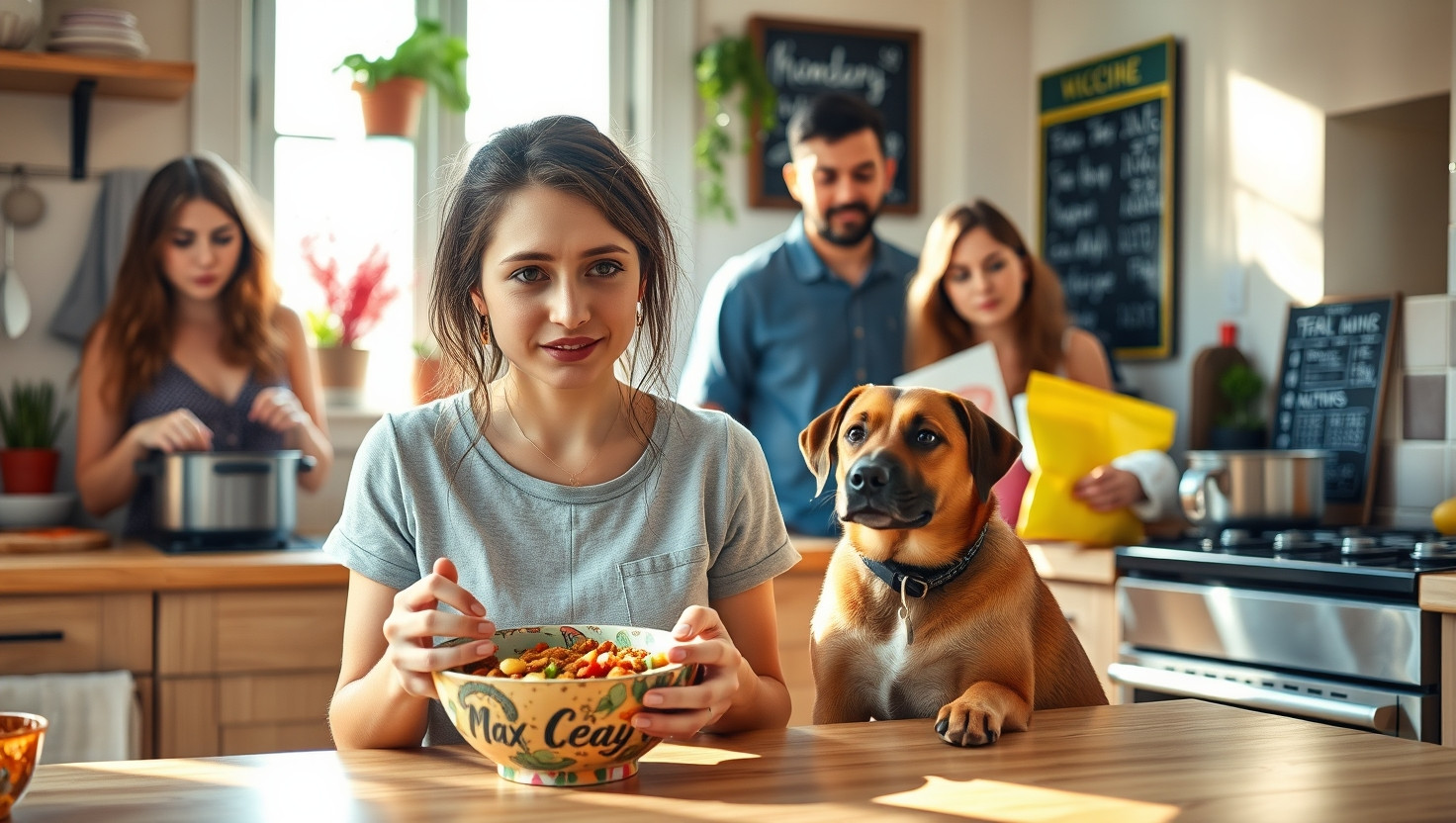 Roommate Conflict: Refusing to Adjust Diet for Vegan Dogs Allergies - AITA?