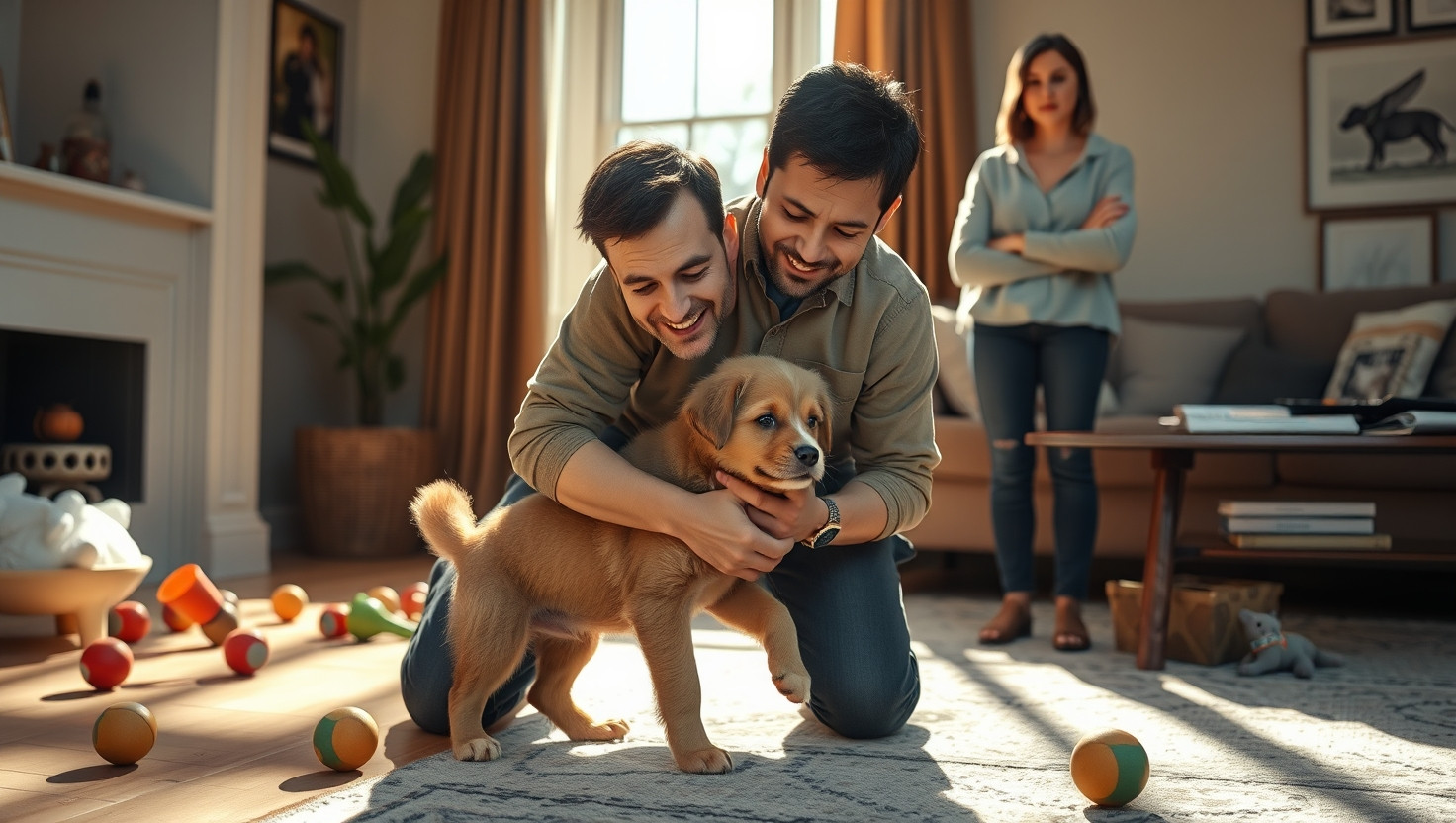 Should I Keep the Puppy Against My Partners Wishes? AITA?