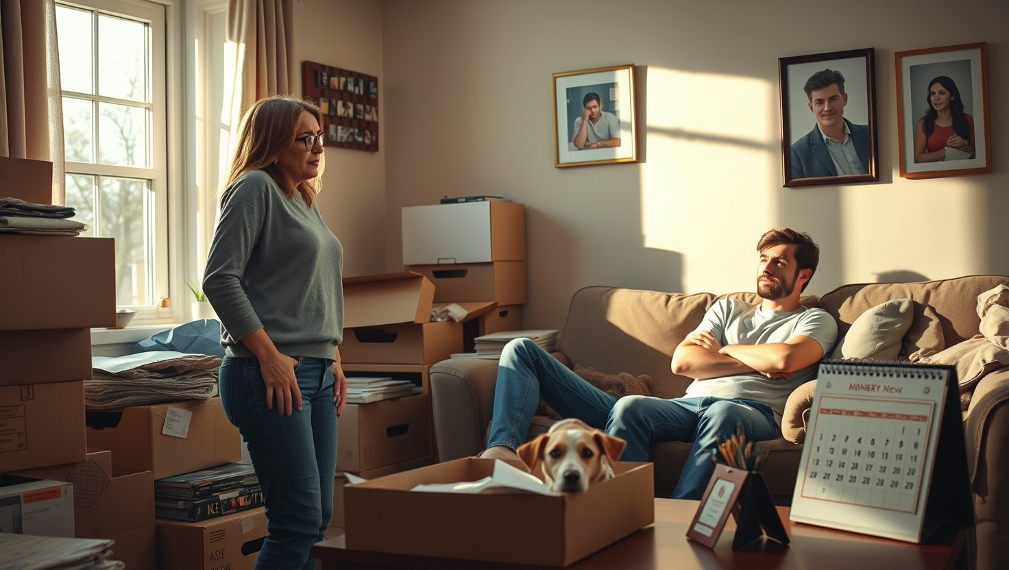 Surprising Partner with Moving Company: Thoughtful Gesture or Breach of Trust?