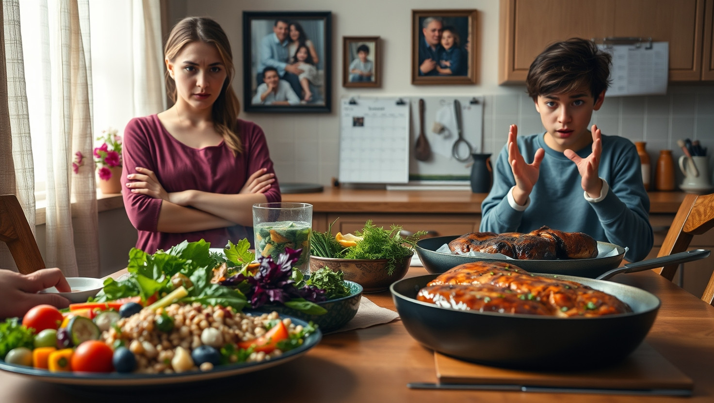 Vegetarian vs. Vegan: AITA for Refusing Siblings Meal Prep Demands?