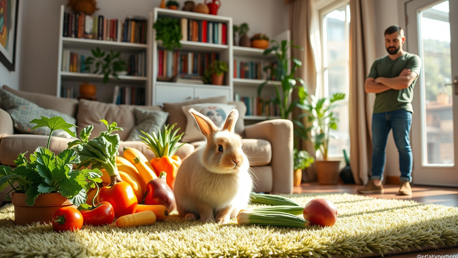 Debating Vegan Diet for Pet Rabbit: AITA for Refusing to Share?