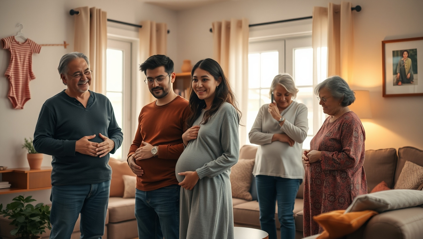 Pregnant Woman Sparks Family Feud: AITA for Telling In-Laws Before My Own Family?