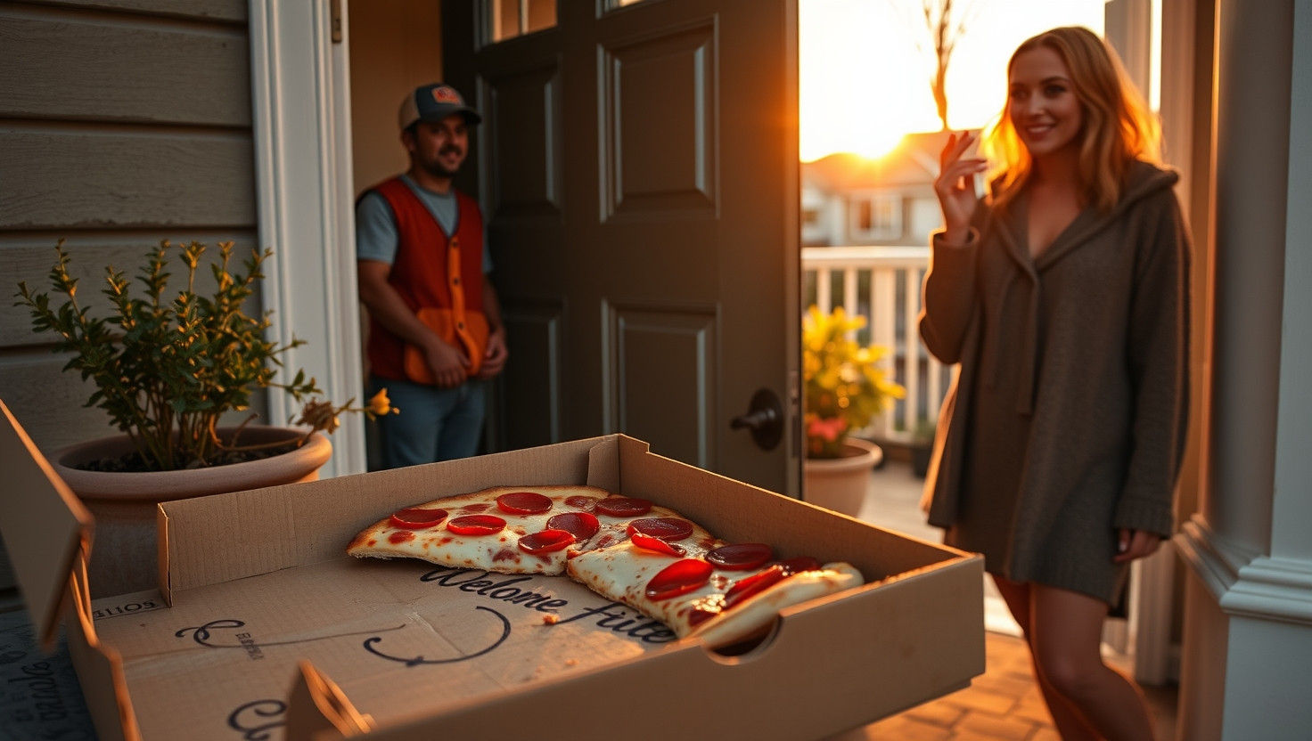 Confronting Food Delivery Driver Over Mishandled Pizza: AITA?