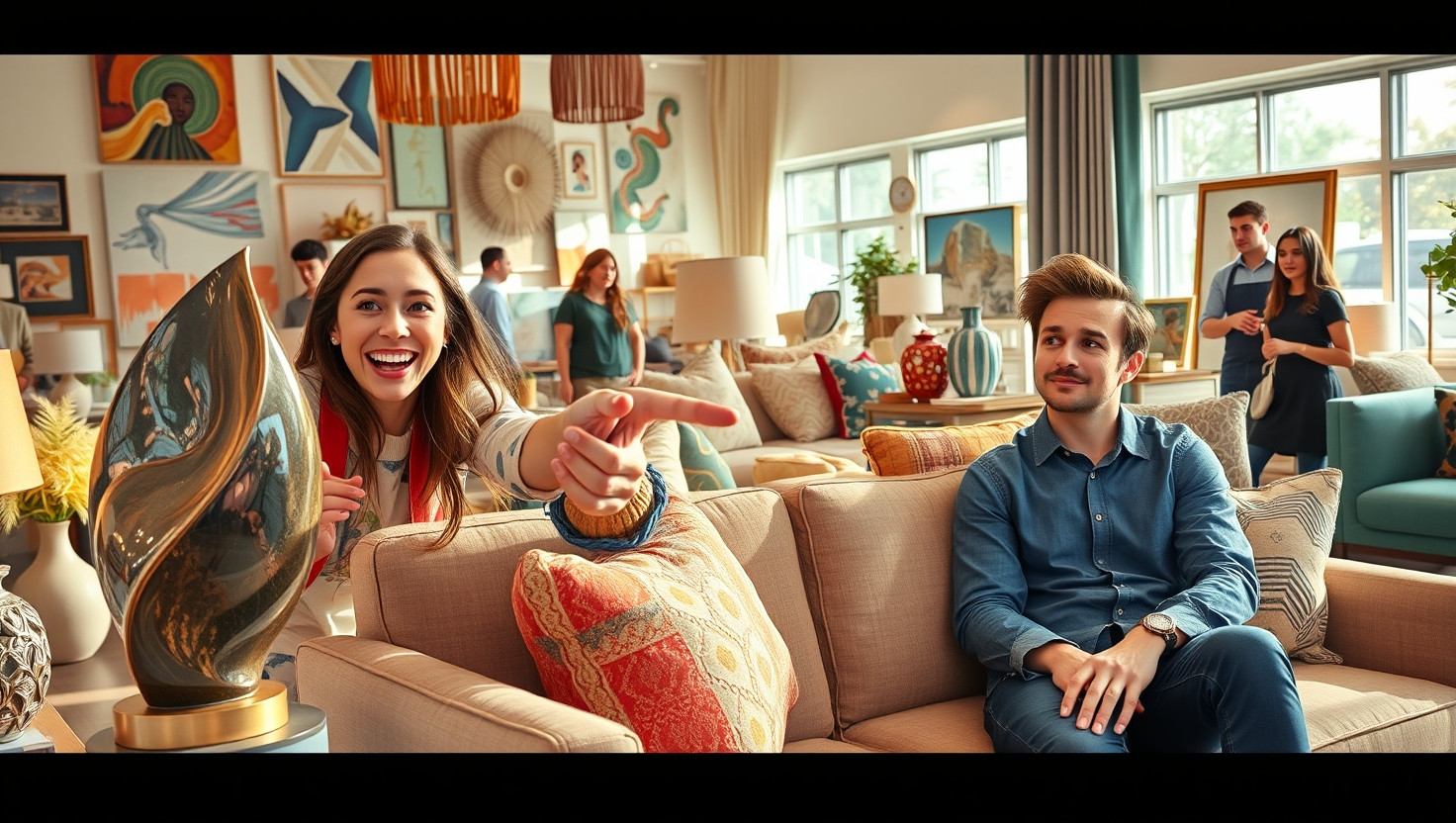 Partners Lack of Home Decor Enthusiasm Putting Strain on Relationship - AITA for Expecting More?