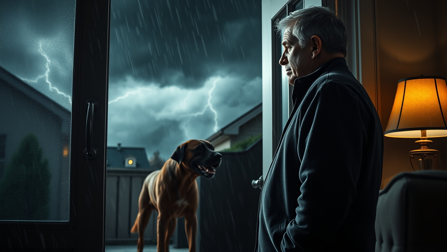 Refusing Neighbors Aggressive Dog During Storm: AITA?