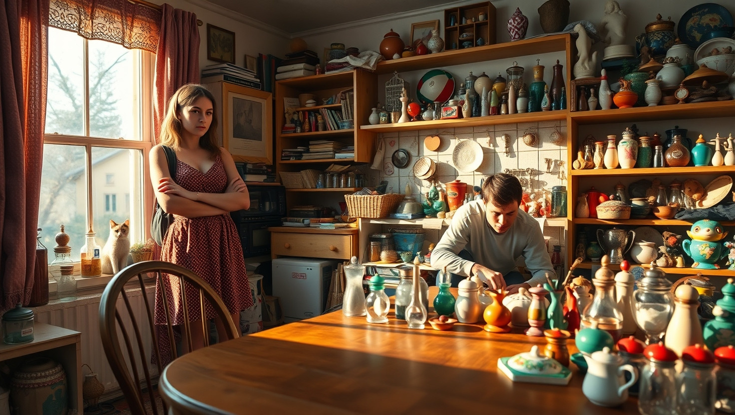 Is It Unreasonable for Me to Ask My Partner to Cut Back on His Vintage Salt Shaker Collection?