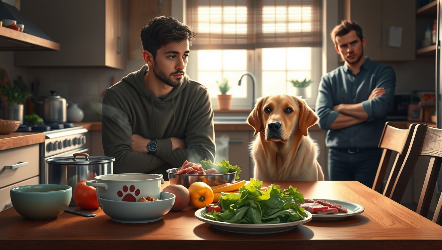 Should I Ask My Friend to Cook Separate Meals for My Dog with Stomach Issues?