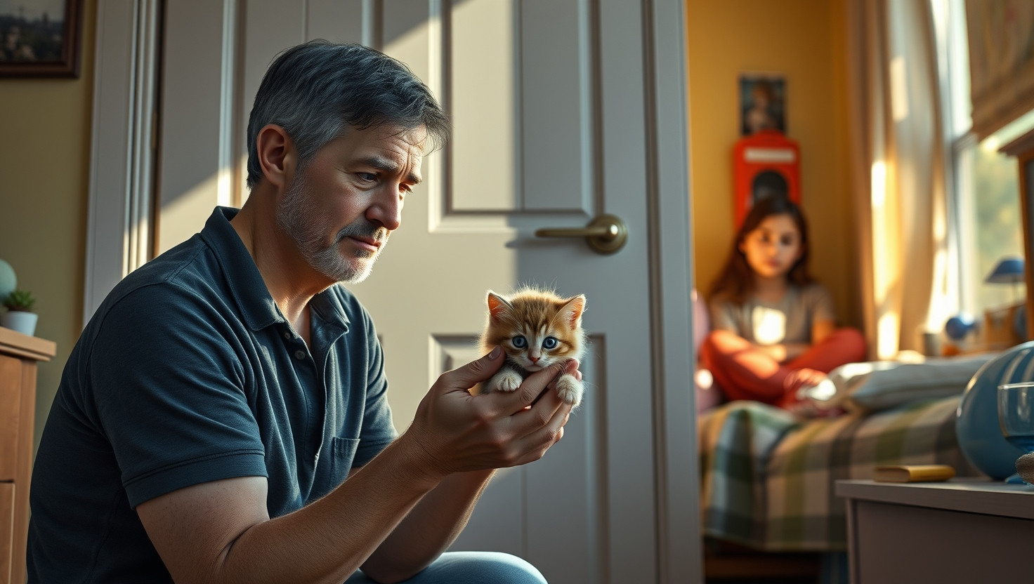 Should I Have Let My Son Keep a Stray Kitten Despite Allergies? AITA?